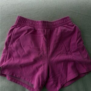 GAP Women's Athletic Shorts in Rich Purple